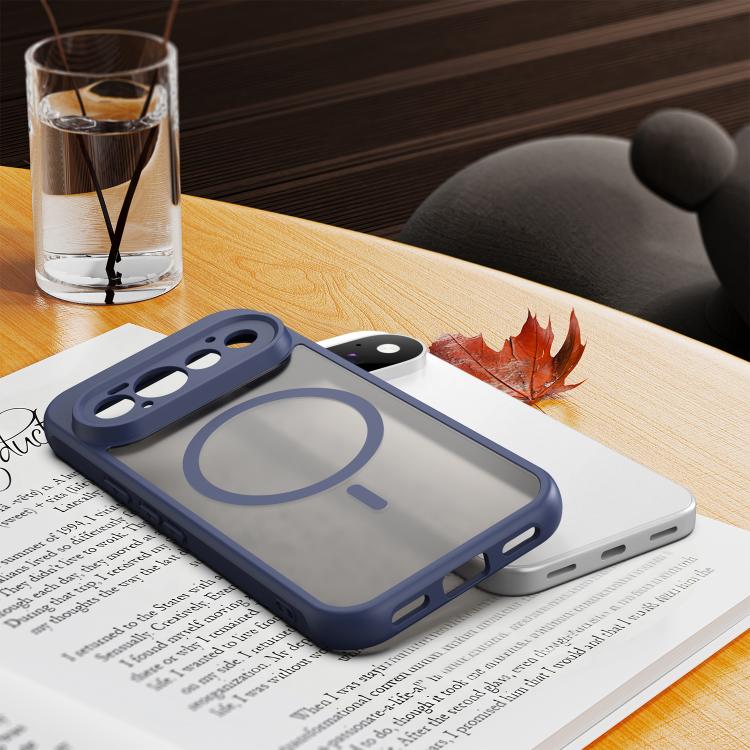 For Google Pixel 11 Pro Fan Dun Series TPU Hybrid PC Frosted Magsafe Phone Case