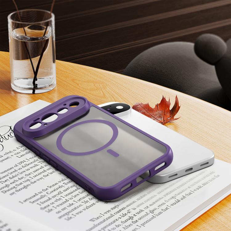 For Google Pixel 11 Pro Fan Dun Series TPU Hybrid PC Frosted Magsafe Phone Case