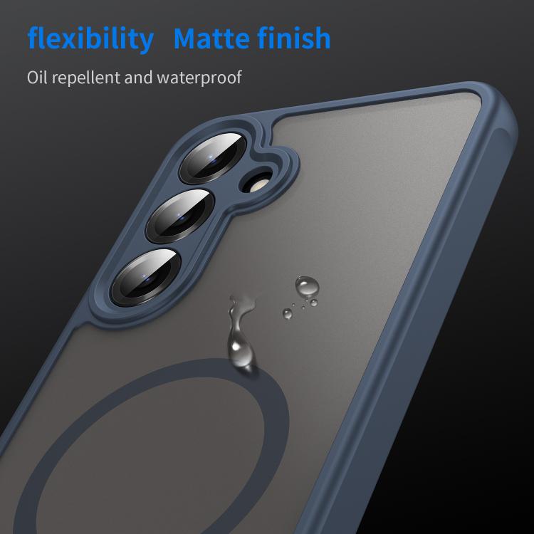 For Samsung Galaxy S25+ 5G Fan Dun Series TPU Hybrid PC Frosted Magsafe Phone Case
