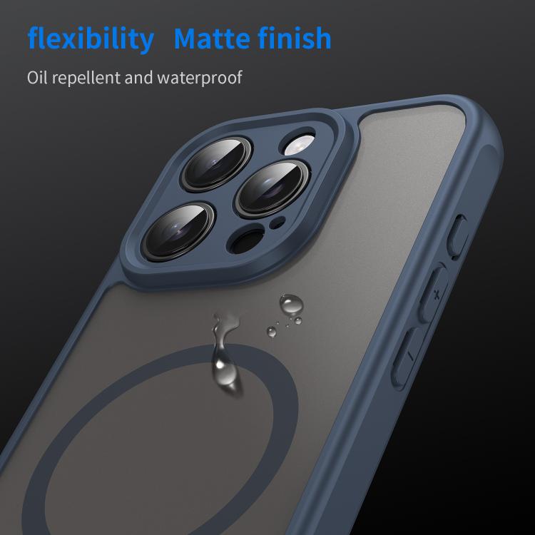 For Samsung Galaxy S25+ 5G Fan Dun Series TPU Hybrid PC Frosted Magsafe Phone Case
