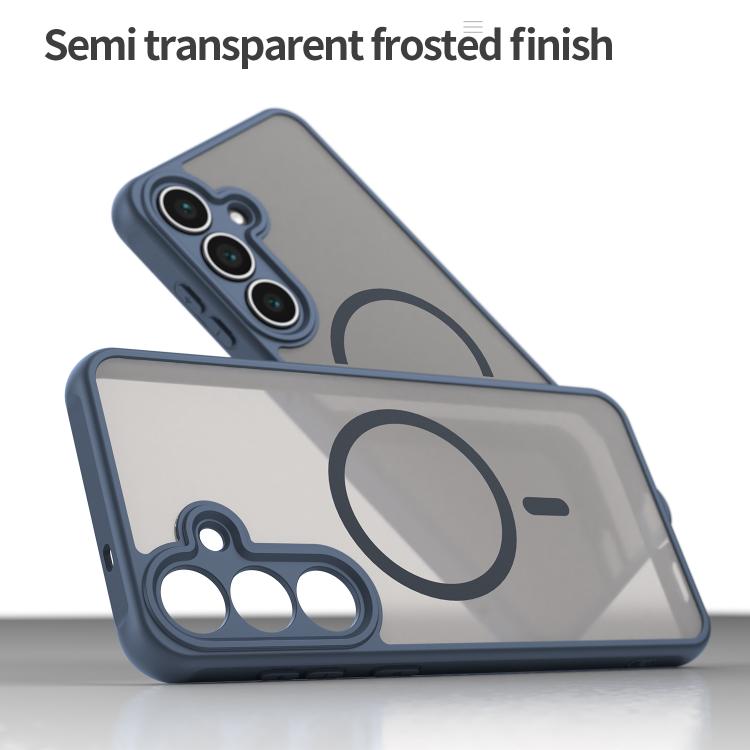 For Samsung Galaxy S25 FE 5G Fan Dun Series TPU Hybrid PC Frosted Magsafe Phone Case
