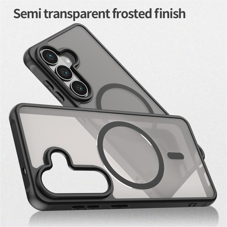 For Samsung Galaxy S26 5G Fan Dun Series TPU Hybrid PC Frosted Magsafe Phone Case