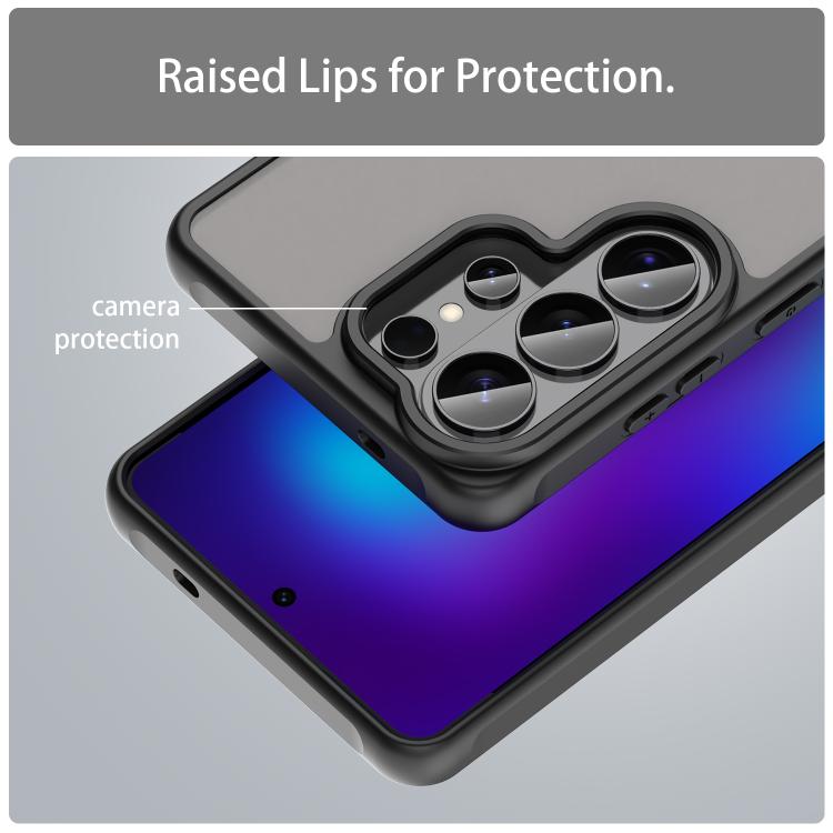 For Samsung Galaxy S26 Ultra 5G Fan Dun Series TPU Hybrid PC Frosted Magsafe Phone Case
