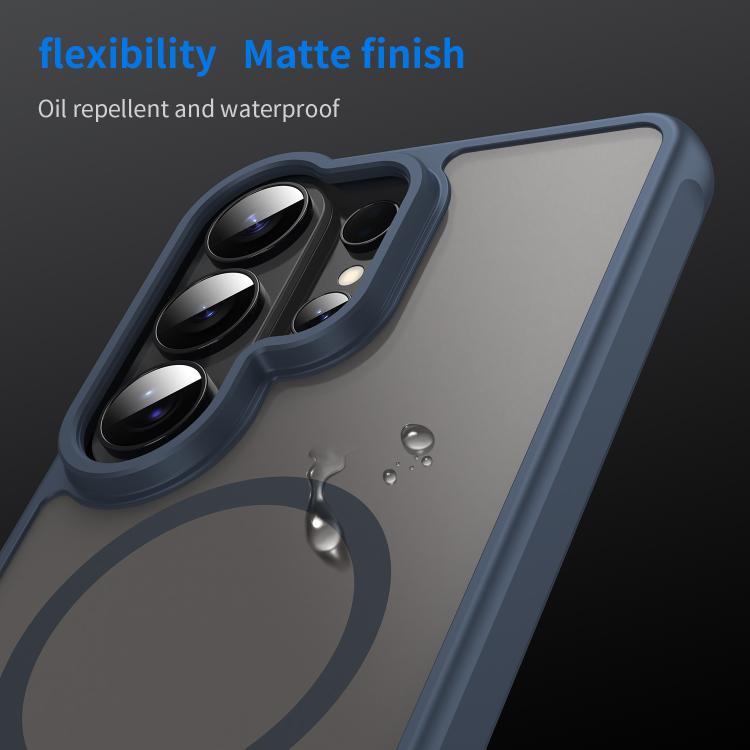 For Samsung Galaxy S26 Ultra 5G Fan Dun Series TPU Hybrid PC Frosted Magsafe Phone Case