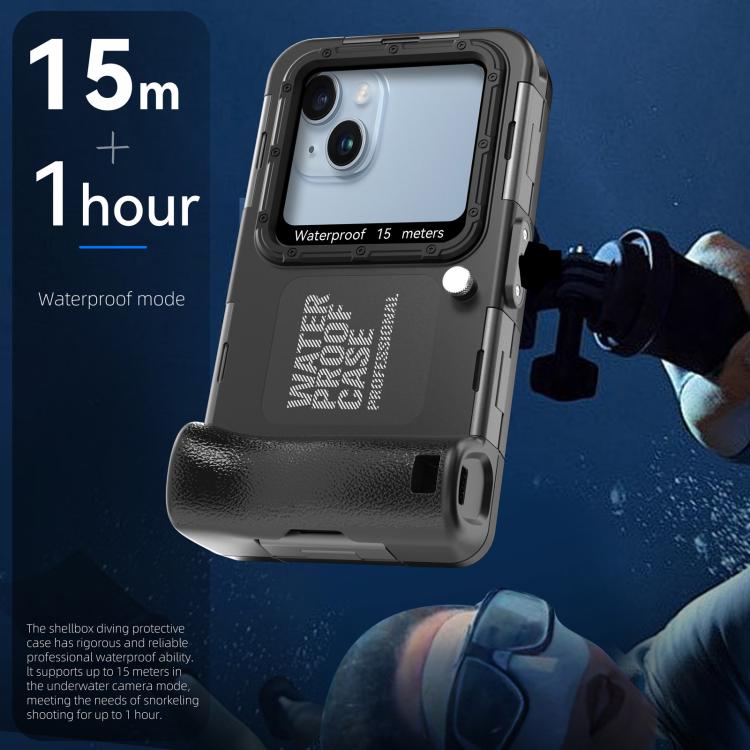 RedPepper 4th Generation Diving Protective Case for iPhone, Waterproof depth: 15m