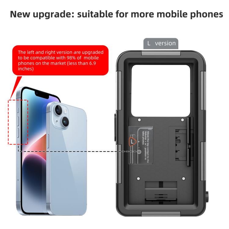 RedPepper 4th Generation Diving Protective Case for iPhone, Waterproof depth: 15m