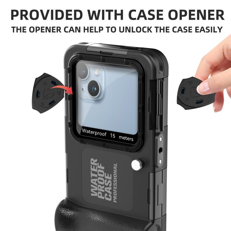 RedPepper 4th Generation Diving Protective Case for iPhone, Waterproof depth: 15m