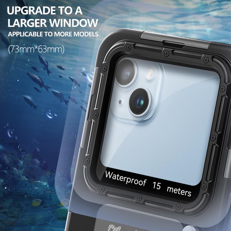 RedPepper 4th Generation Diving Protective Case for iPhone, Waterproof depth: 15m