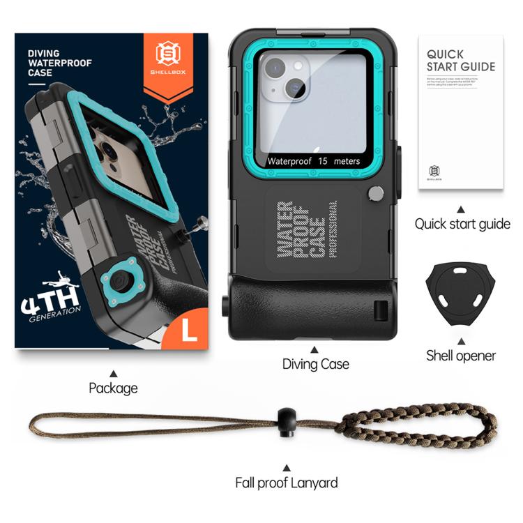 RedPepper 4th Generation Diving Protective Case for iPhone, Waterproof depth: 15m