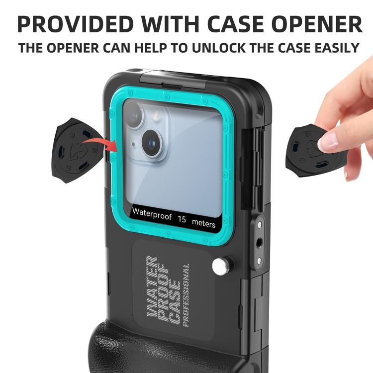 RedPepper 4th Generation Diving Protective Case for iPhone, Waterproof depth: 15m