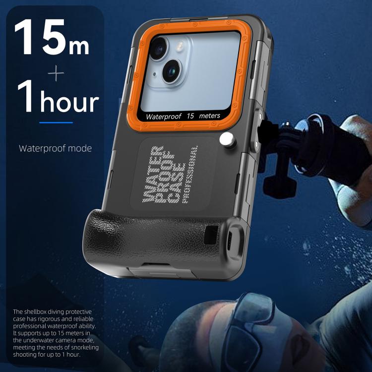 RedPepper 4th Generation Diving Protective Case for iPhone, Waterproof depth: 15m