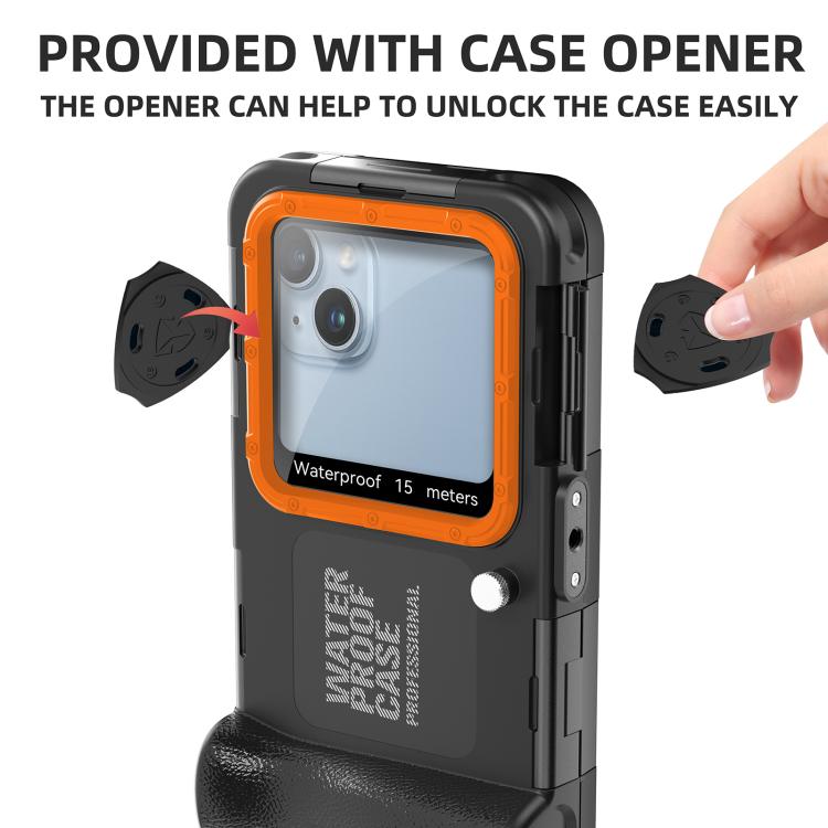 RedPepper 4th Generation Diving Protective Case for iPhone, Waterproof depth: 15m