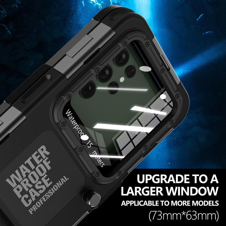 RedPepper 4th Generation Diving Protective Case, Waterproof depth: 15m - Black