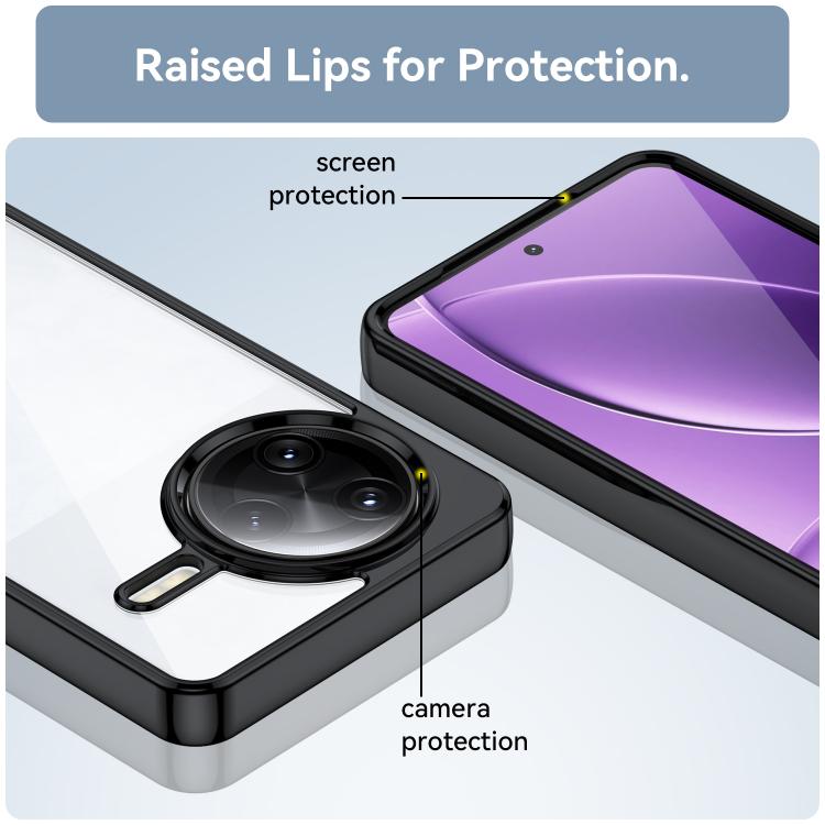 For Xiaomi Poco F7 Ultra Colorful Series Acrylic Hybrid TPU Phone Case