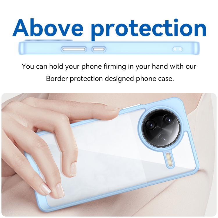 For Xiaomi Poco F7 Ultra Colorful Series Acrylic Hybrid TPU Phone Case