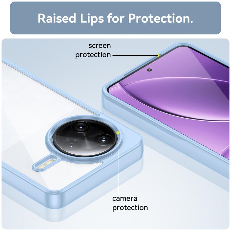 For Xiaomi Poco F7 Ultra Colorful Series Acrylic Hybrid TPU Phone Case