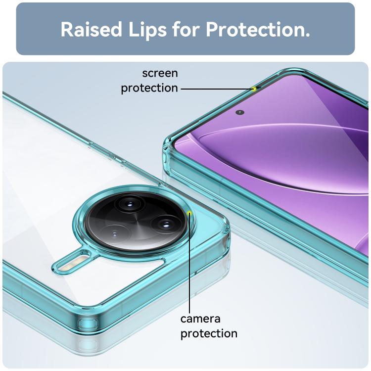 For Xiaomi Poco F7 Ultra Colorful Series Acrylic Hybrid TPU Phone Case