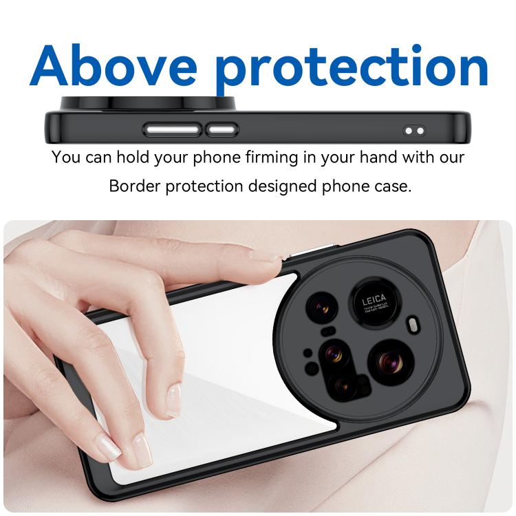 For Xiaomi 15 Ultra Colorful Series Acrylic Hybrid TPU Phone Case
