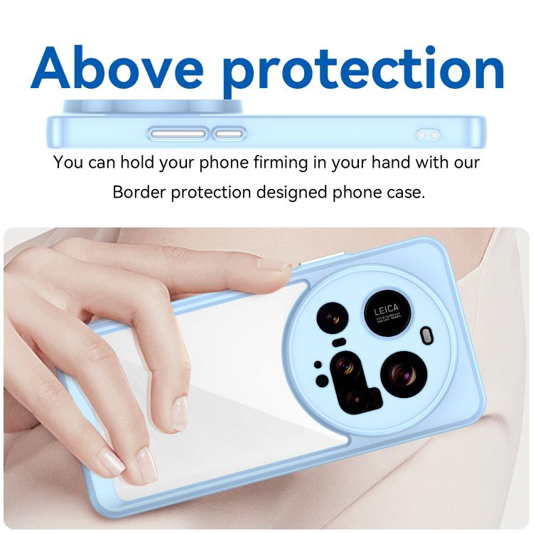 For Xiaomi 15 Ultra Colorful Series Acrylic Hybrid TPU Phone Case