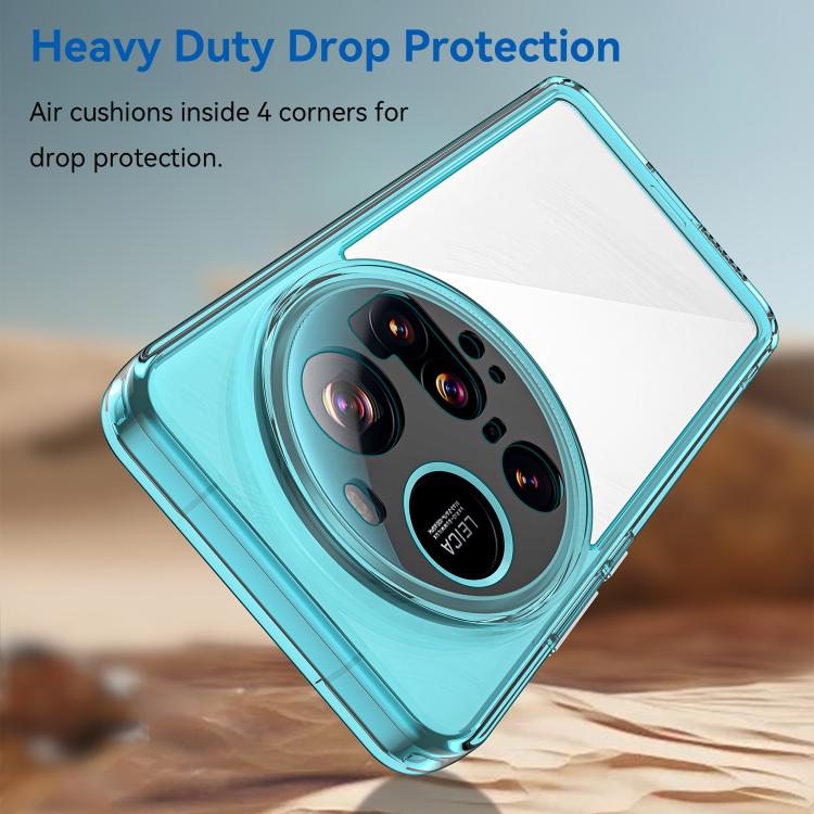 For Xiaomi 15 Ultra Colorful Series Acrylic Hybrid TPU Phone Case