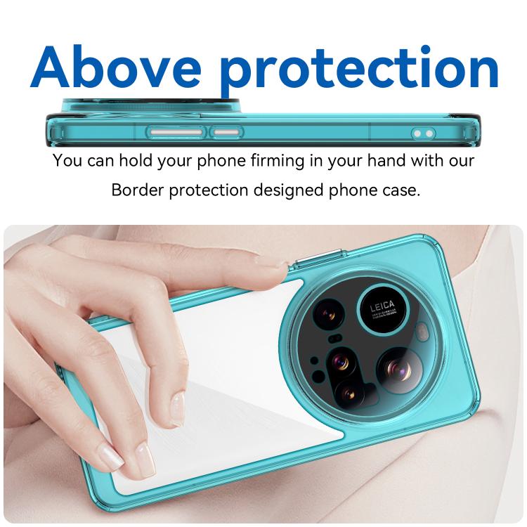 For Xiaomi 15 Ultra Colorful Series Acrylic Hybrid TPU Phone Case