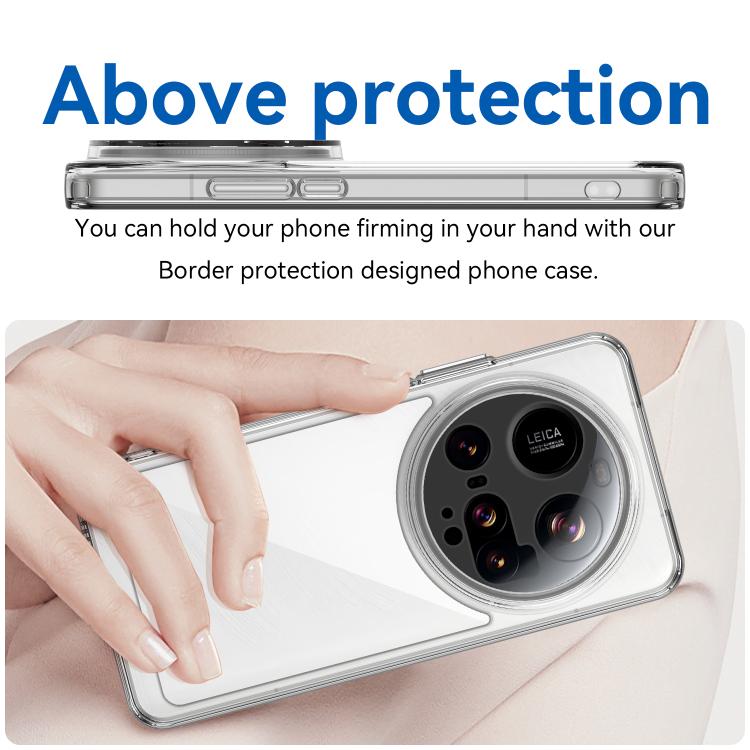 For Xiaomi 15 Ultra Colorful Series Acrylic Hybrid TPU Phone Case