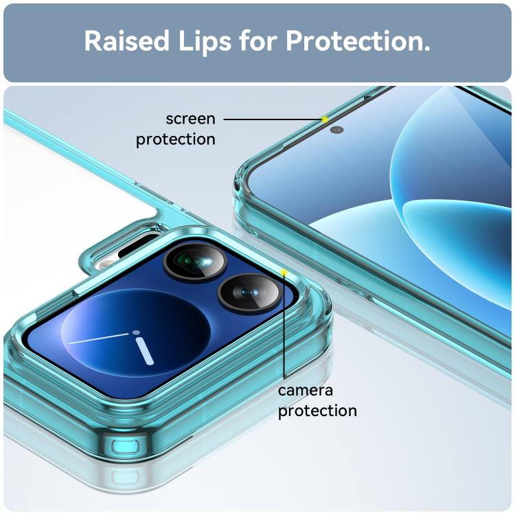 For Xiaomi 17 Pro Max Colorful Series Acrylic Hybrid TPU Phone Case