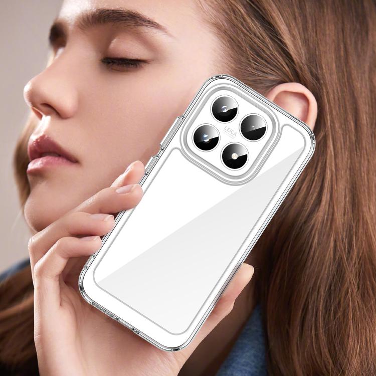 For Xiaomi 17 Colorful Series Acrylic Hybrid TPU Phone Case
