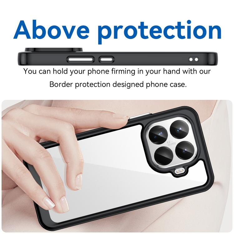 For Xiaomi 15T Pro 5G Colorful Series Acrylic Hybrid TPU Phone Case