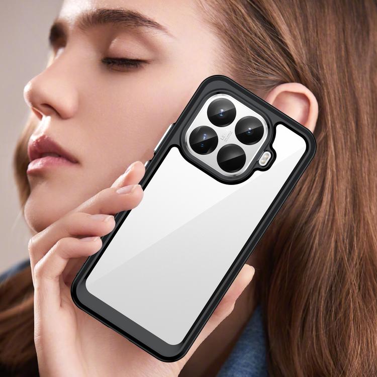 For Xiaomi 15T Pro 5G Colorful Series Acrylic Hybrid TPU Phone Case