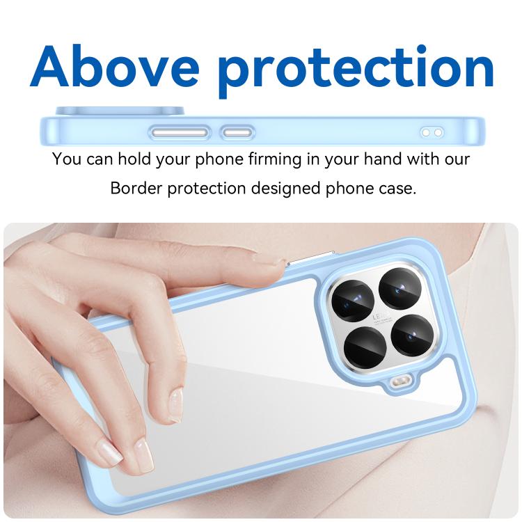 For Xiaomi 15T Pro 5G Colorful Series Acrylic Hybrid TPU Phone Case