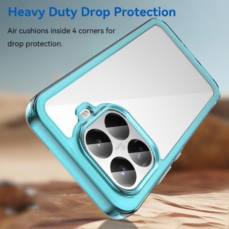 For Xiaomi 15T Pro 5G Colorful Series Acrylic Hybrid TPU Phone Case