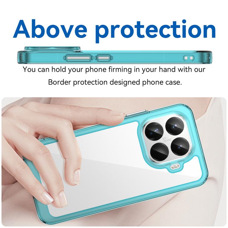 For Xiaomi 15T Pro 5G Colorful Series Acrylic Hybrid TPU Phone Case