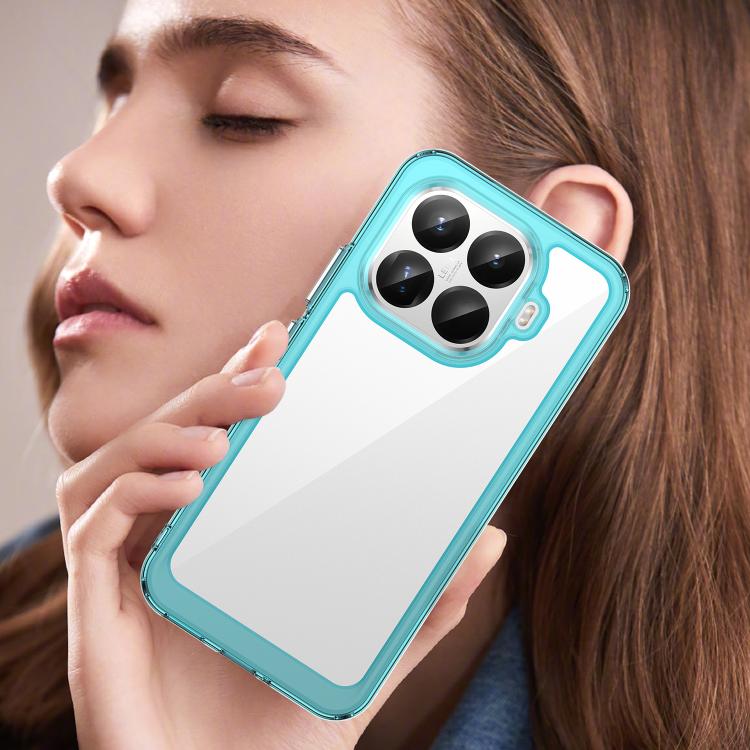 For Xiaomi 15T Pro 5G Colorful Series Acrylic Hybrid TPU Phone Case