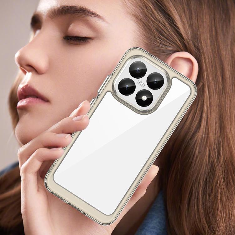 For Xiaomi 15T 5G Colorful Series Acrylic Hybrid TPU Phone Case