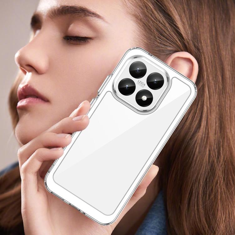 For Xiaomi 15T 5G Colorful Series Acrylic Hybrid TPU Phone Case