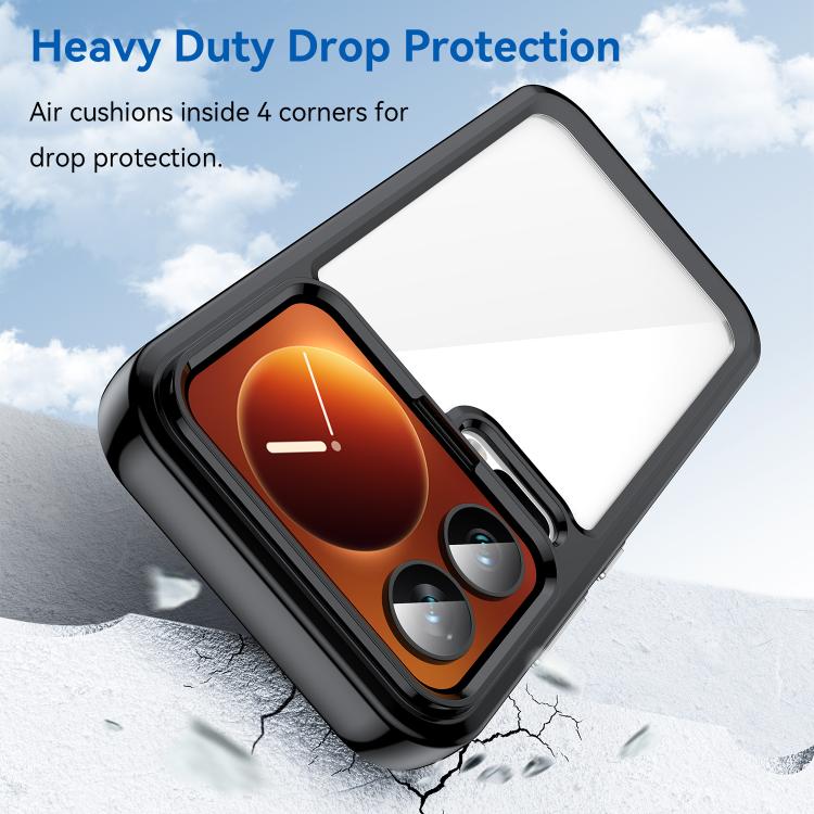 For Xiaomi 17 Pro Colorful Series Acrylic Hybrid TPU Phone Case