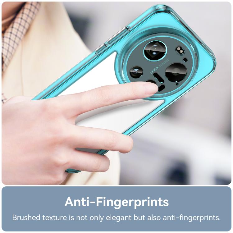 For Xiaomi 17 Ultra Colorful Series Acrylic Hybrid TPU Phone Case