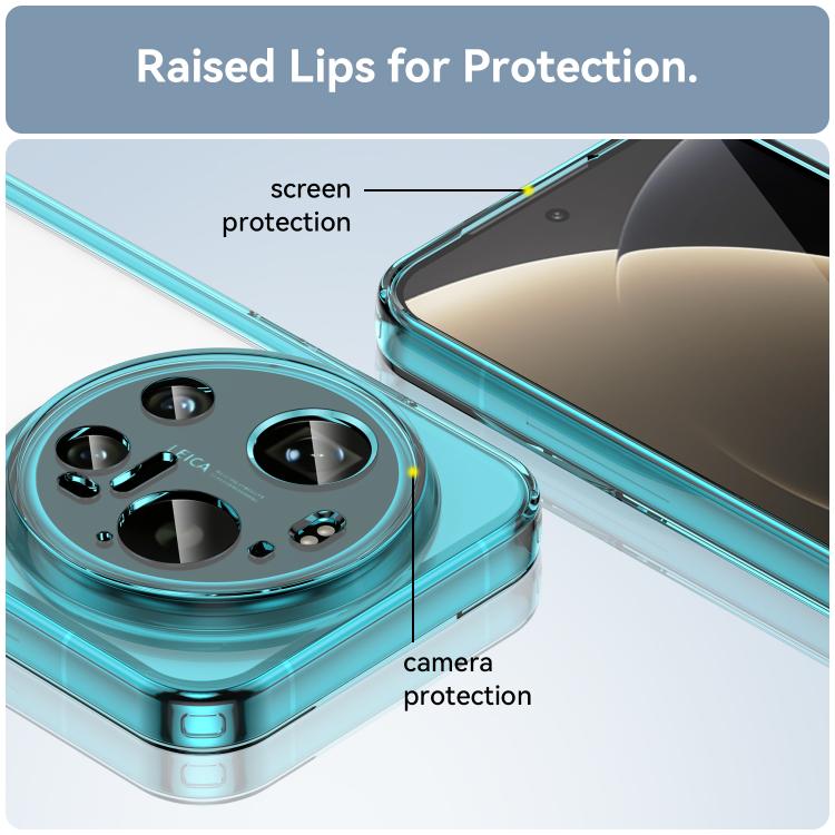 For Xiaomi 17 Ultra Colorful Series Acrylic Hybrid TPU Phone Case