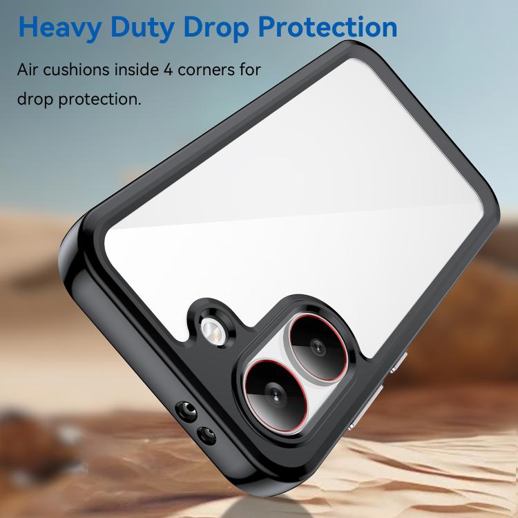 For Xiaomi Poco X8 Pro 5G Colorful Series Acrylic Hybrid TPU Phone Case