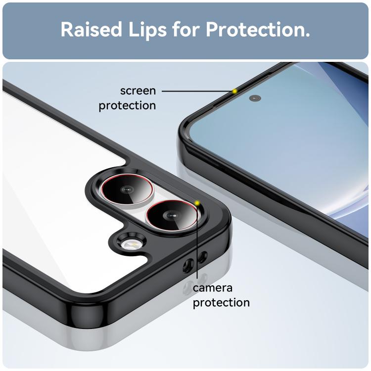 For Xiaomi Poco X8 Pro 5G Colorful Series Acrylic Hybrid TPU Phone Case