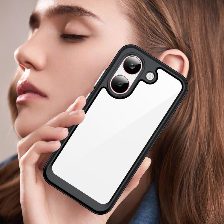For Xiaomi Poco X8 Pro 5G Colorful Series Acrylic Hybrid TPU Phone Case