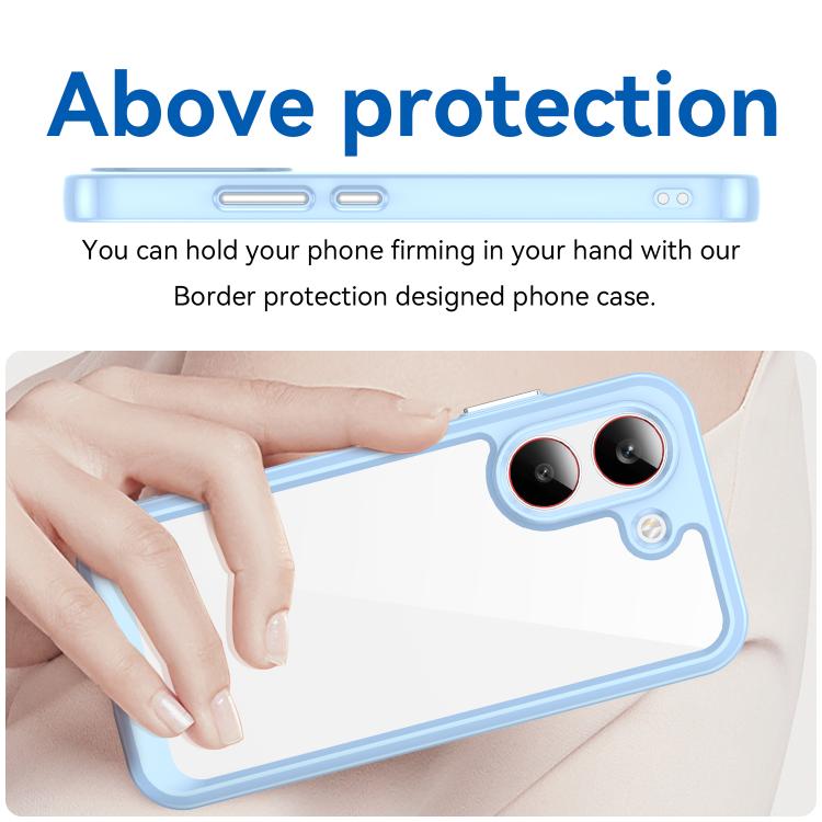 For Xiaomi Poco X8 Pro 5G Colorful Series Acrylic Hybrid TPU Phone Case