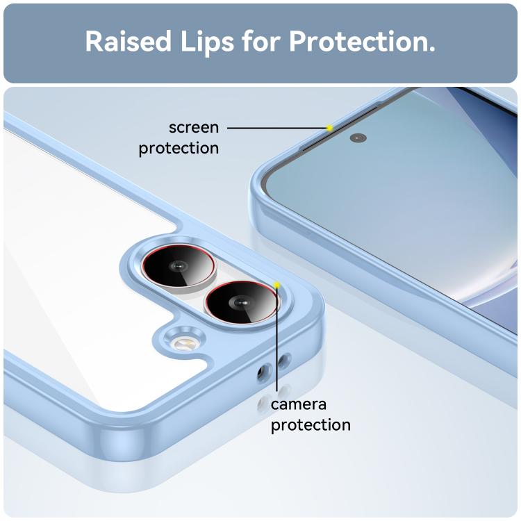 For Xiaomi Poco X8 Pro 5G Colorful Series Acrylic Hybrid TPU Phone Case