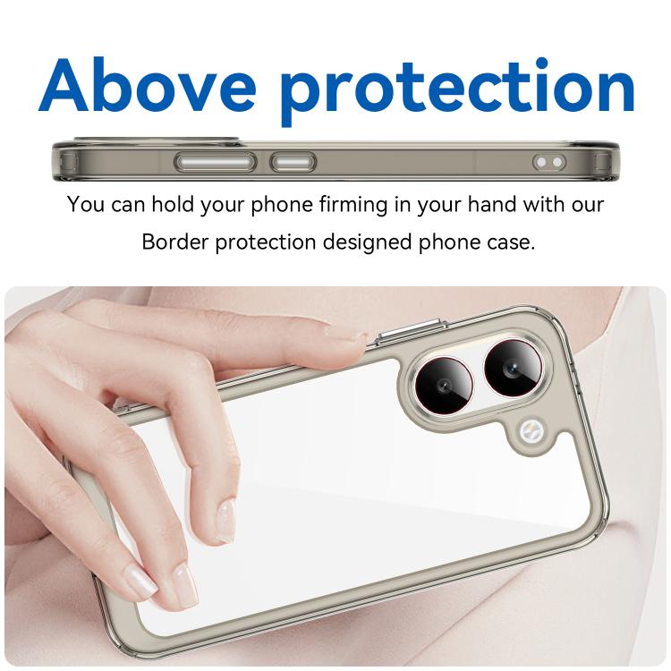For Xiaomi Poco X8 Pro 5G Colorful Series Acrylic Hybrid TPU Phone Case