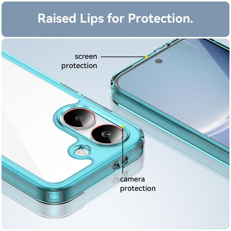 For Xiaomi Poco X8 Pro 5G Colorful Series Acrylic Hybrid TPU Phone Case