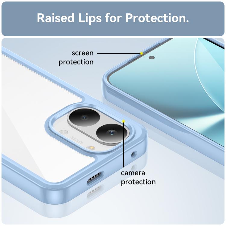 For Xiaomi Poco X8 Pro Max 5G Colorful Series Acrylic Hybrid TPU Phone Case