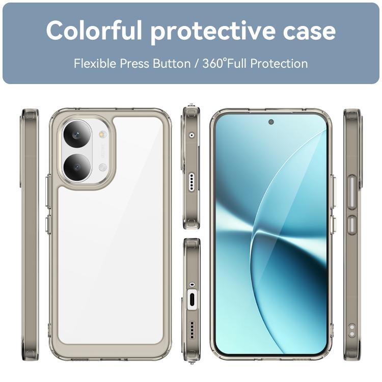 For Xiaomi Poco X8 Pro Max 5G Colorful Series Acrylic Hybrid TPU Phone Case