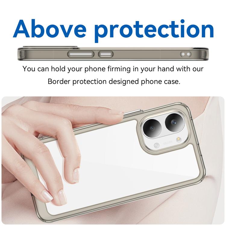 For Xiaomi Poco X8 Pro Max 5G Colorful Series Acrylic Hybrid TPU Phone Case