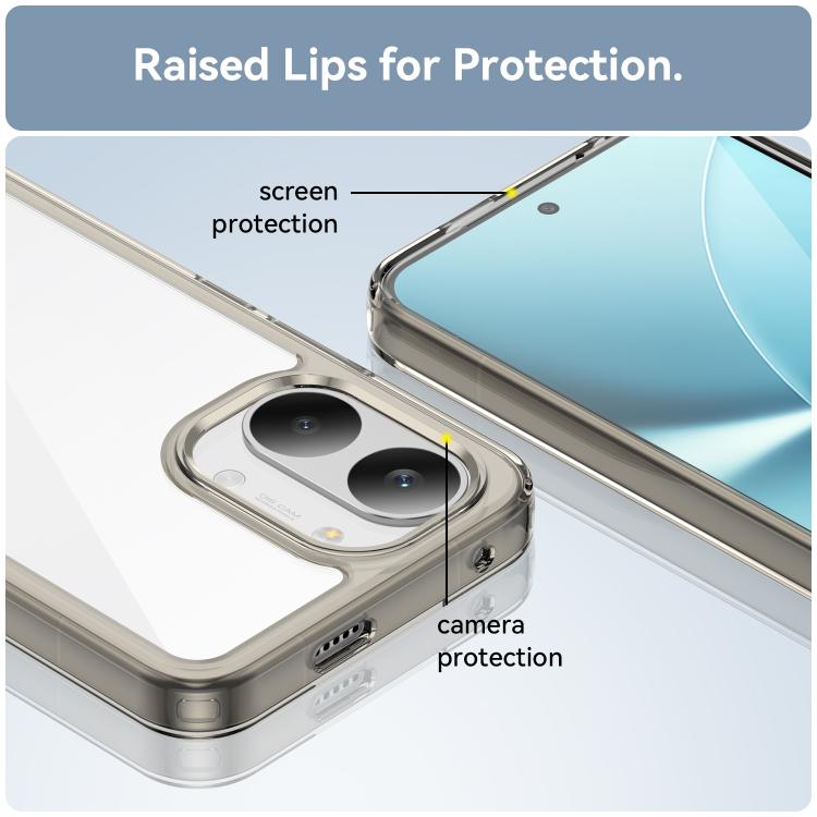 For Xiaomi Poco X8 Pro Max 5G Colorful Series Acrylic Hybrid TPU Phone Case
